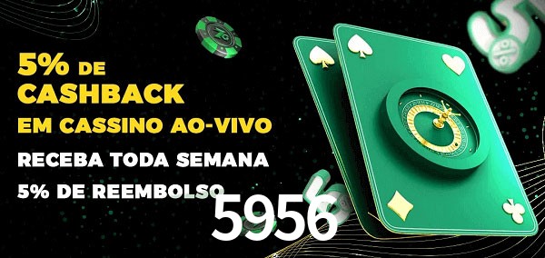 Promoções do cassino ao Vivo 5956